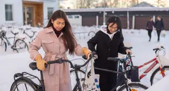 Parkerar Cyklar